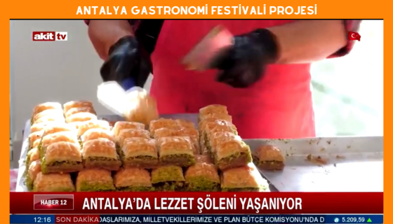 Antalya Gastronomi Festivali Projesi
